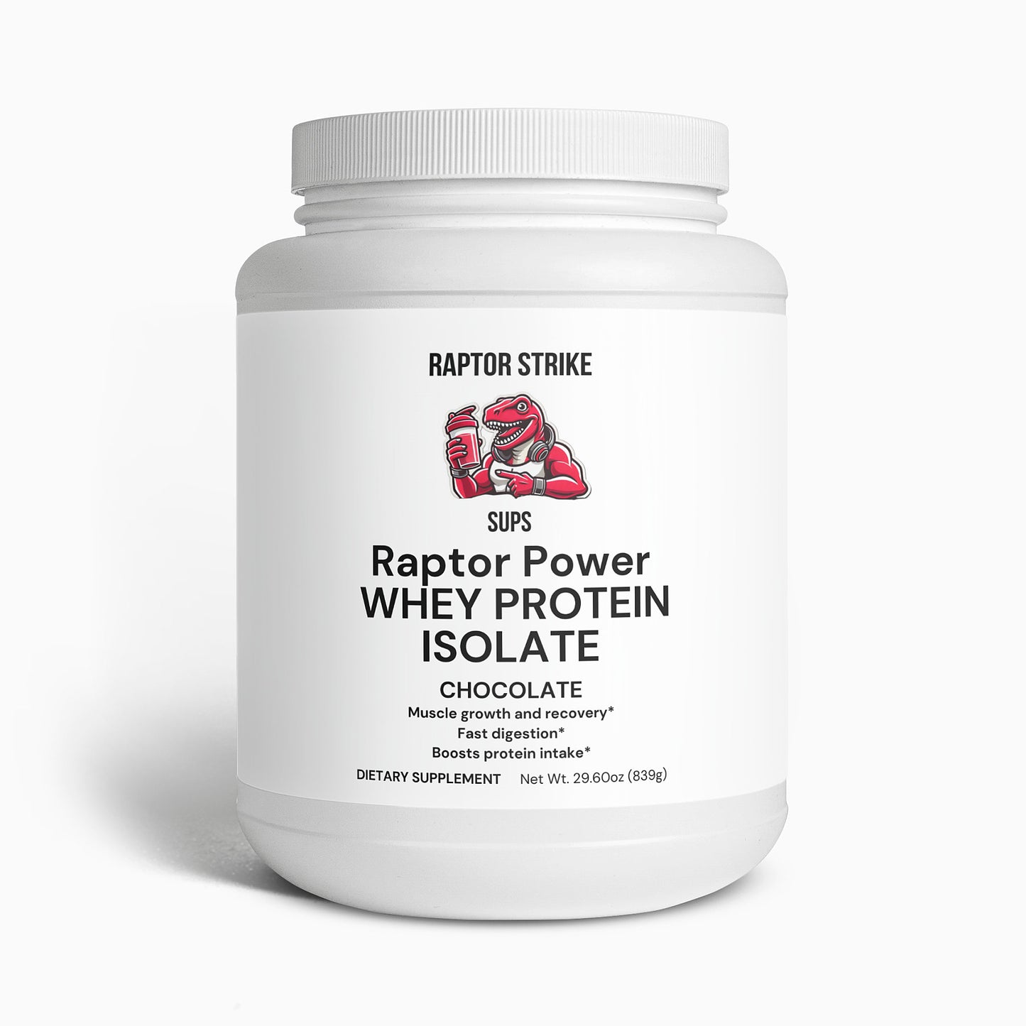 Raptor Power Whey Protein Isolate (Chocolate)