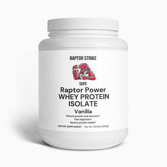 Raptor Power Whey Protein Isolate (Vanilla)